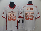 Nike 49ers 85 George Kittle White Drift Fashion Limited Jersey,baseball caps,new era cap wholesale,wholesale hats